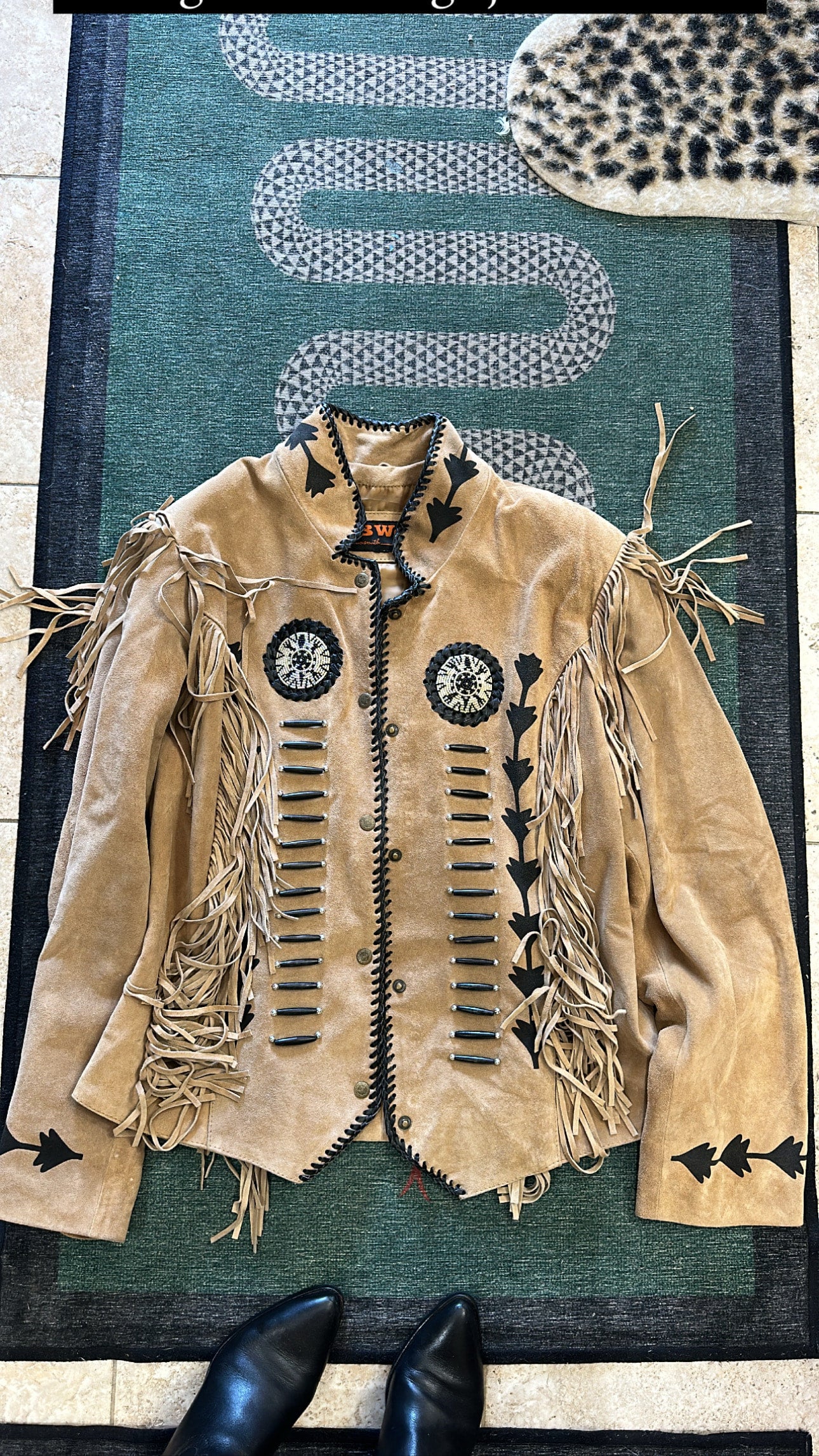 3b west leather jacket online